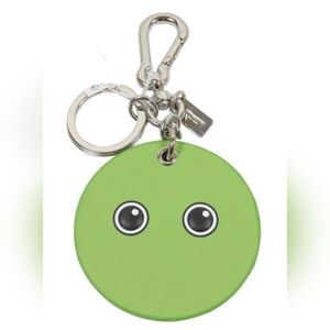 COACH Emoji Googly Bag Charm Key Chain F65829